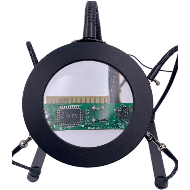 Soldering Helping Hand With Led Magnifier Soldering Helping Hand With Led Magnifier