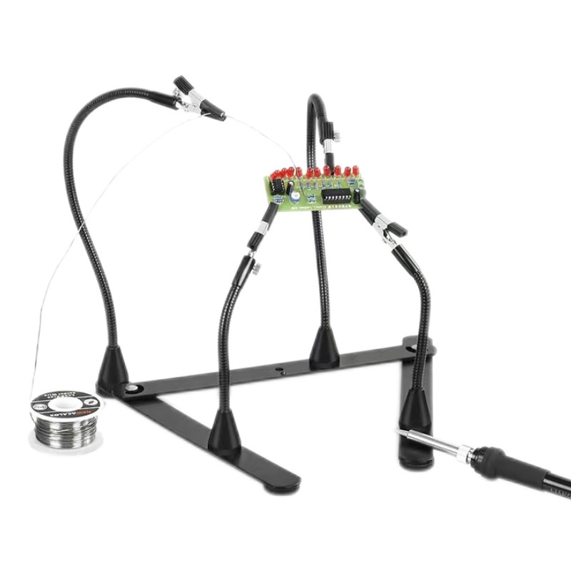 Soldering Helping Hand With Led Magnifier Soldering Helping Hand With Led Magnifier