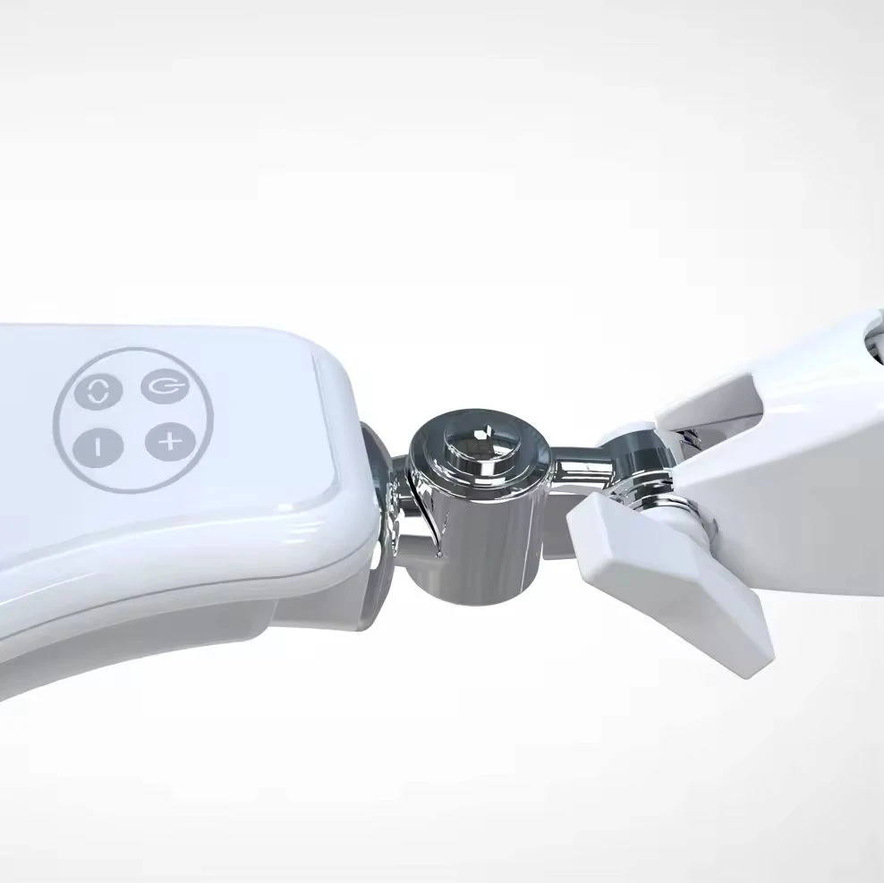 Head-mounted magnifier with touch-control on-off switch Head-mounted magnifier with touch-control on-off switch